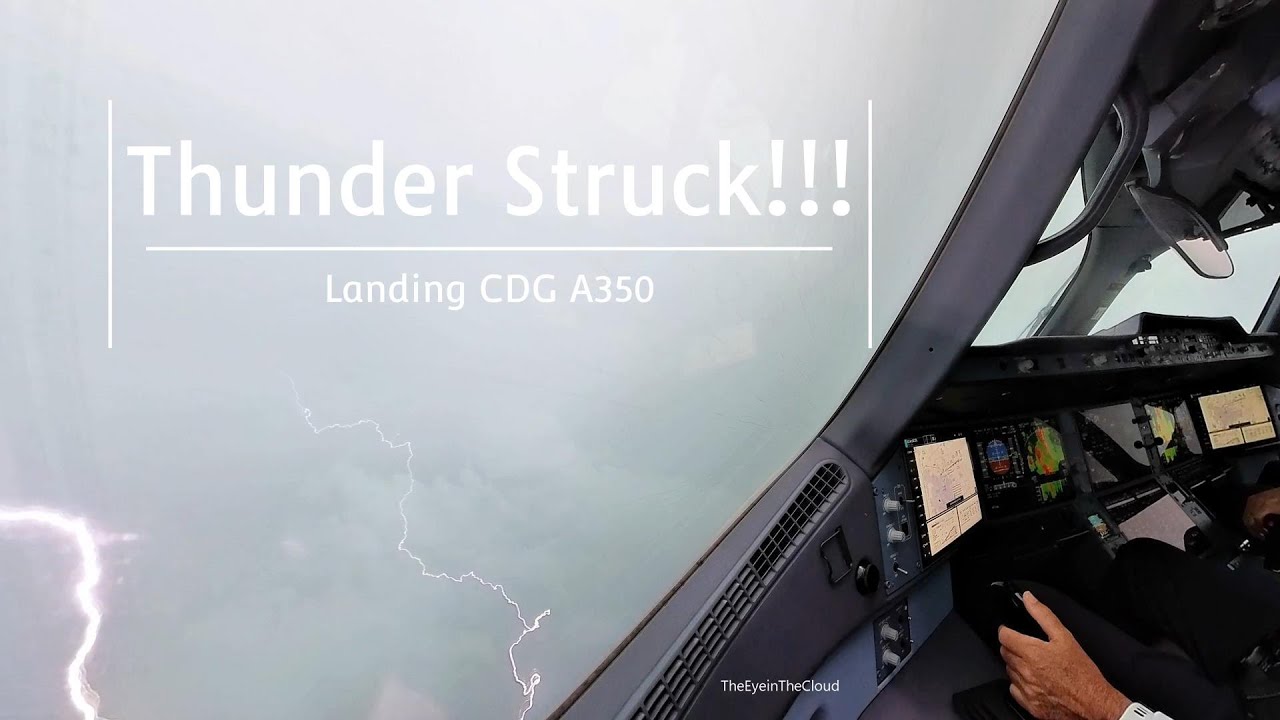 Lightning struck CDG the3rd of may 25