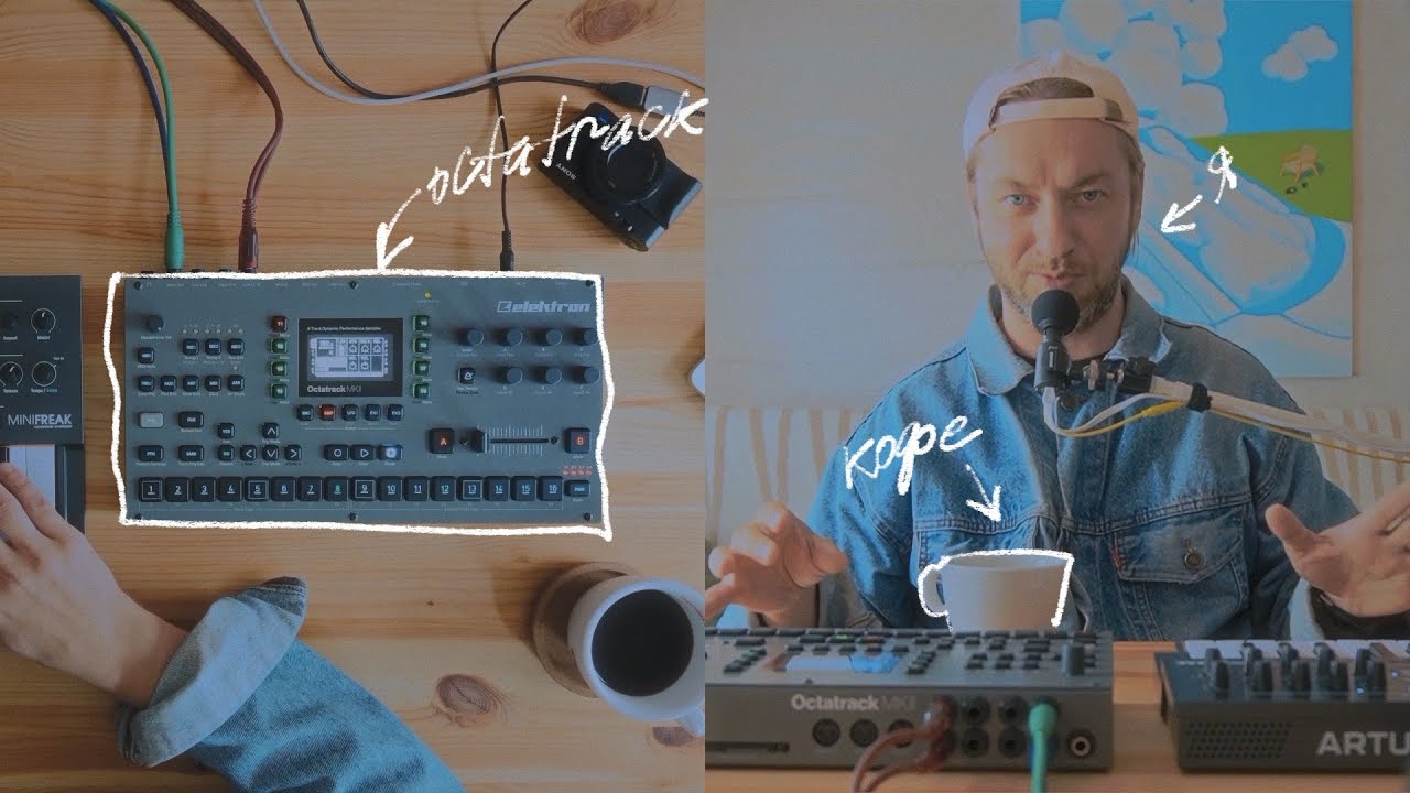 Кофе с Octatrack (Ambient Edition) + Minifreak
