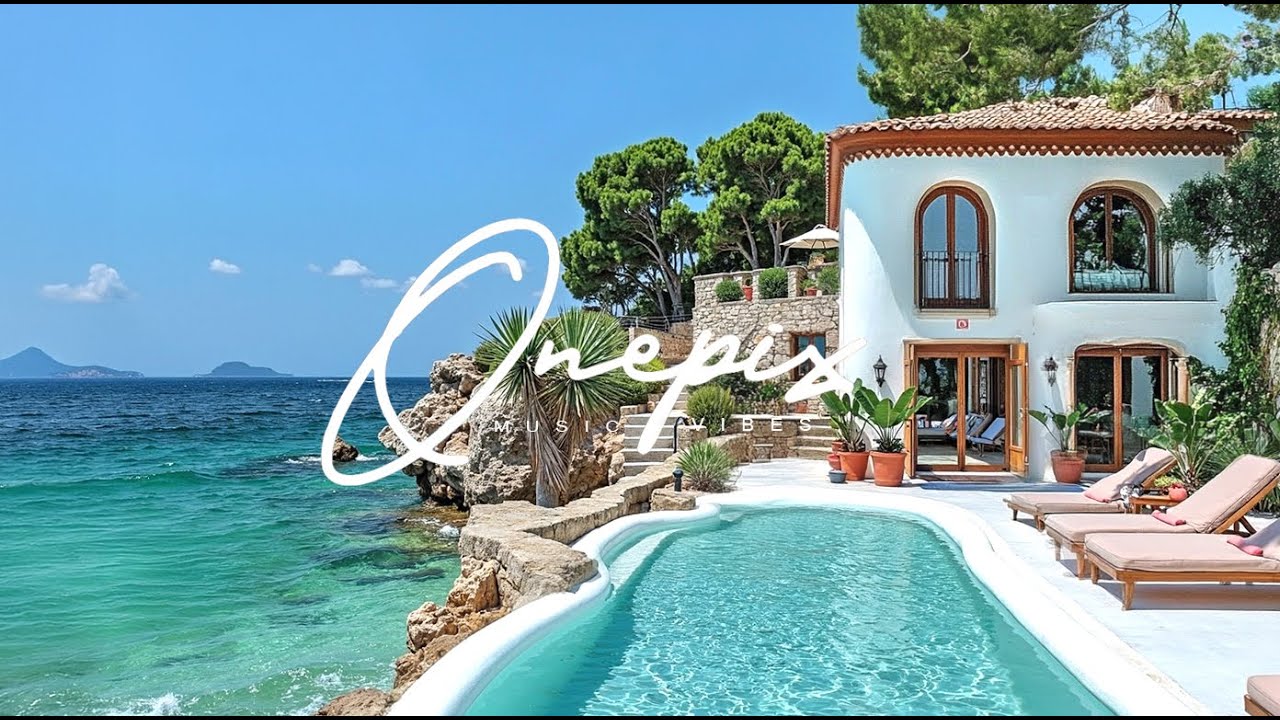 🌊🍷 Mediterranean Calm | Relaxing Music & Scenic Ocean Views from the Italian Coast 🇮🇹🎶