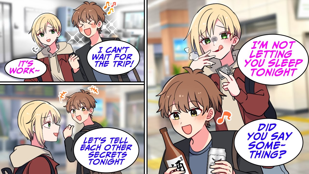 [RomCom] I went on a business trip with my colleague and it turns out he was a she… [Manga Dub]