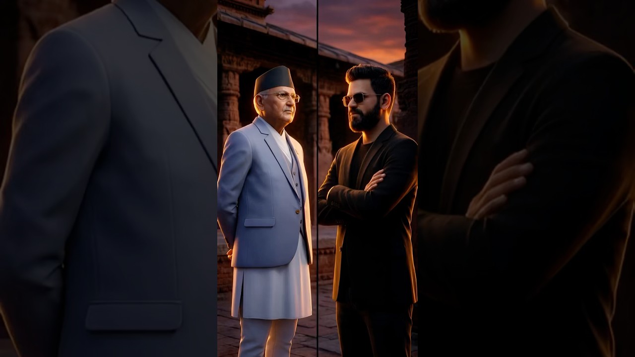 KP Oli vs Balen? Old Legacy vs New Generation.  #balenshah #kpoli #nepal #viral  #nepali #viralshort