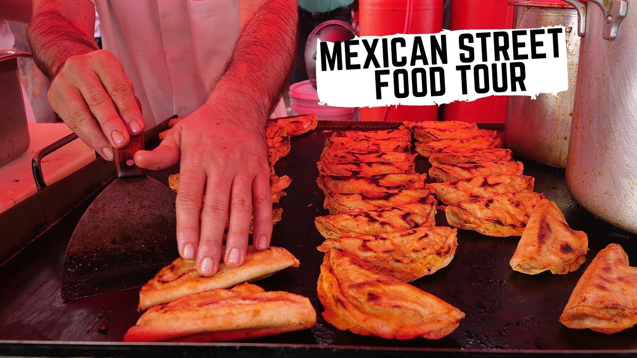 Лучшая мексиканская уличная еда в Гвадалахаре, Мексика |TACOS de BARBACOA + тур по уличной еде в ...