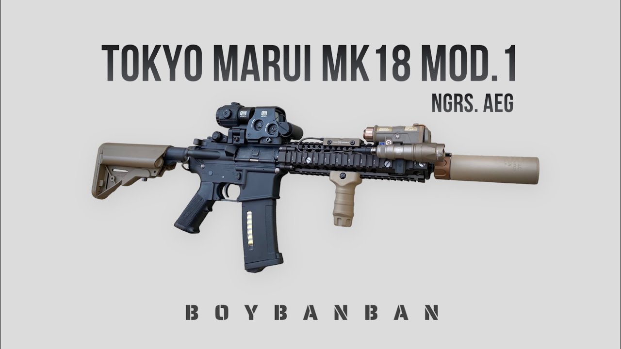 TOKYO MARUI MK18 MOD.1 NGRS NEXT GEN  รีวิวการใช้งาน ระบบไฟฟ้า มีรีคอยส์ #บอยบ้านบ้านบีบีกัน |Ep.174