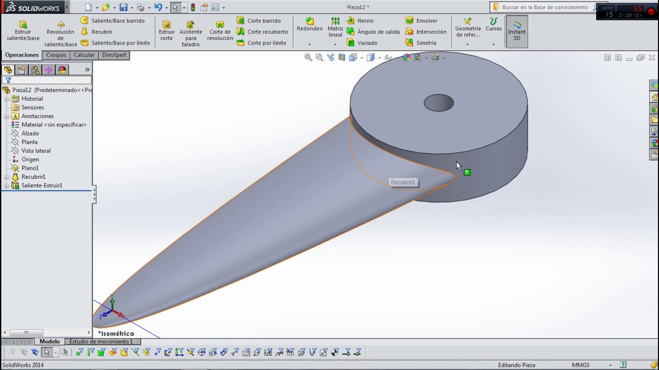 Como Hacer Una Hélice En Solidworks (Tutorial)