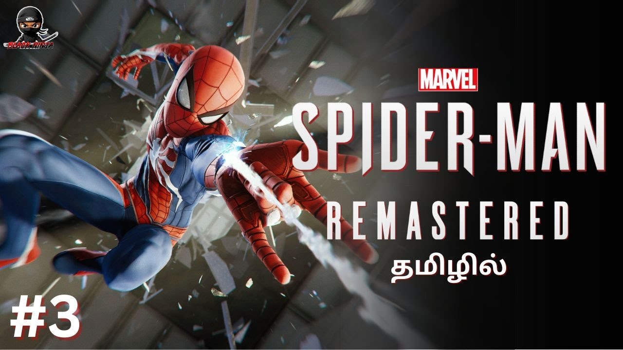 Marvel's Spider-Man Remastered | Mr.Negative Vandhutan😭 #tamil #blackninja