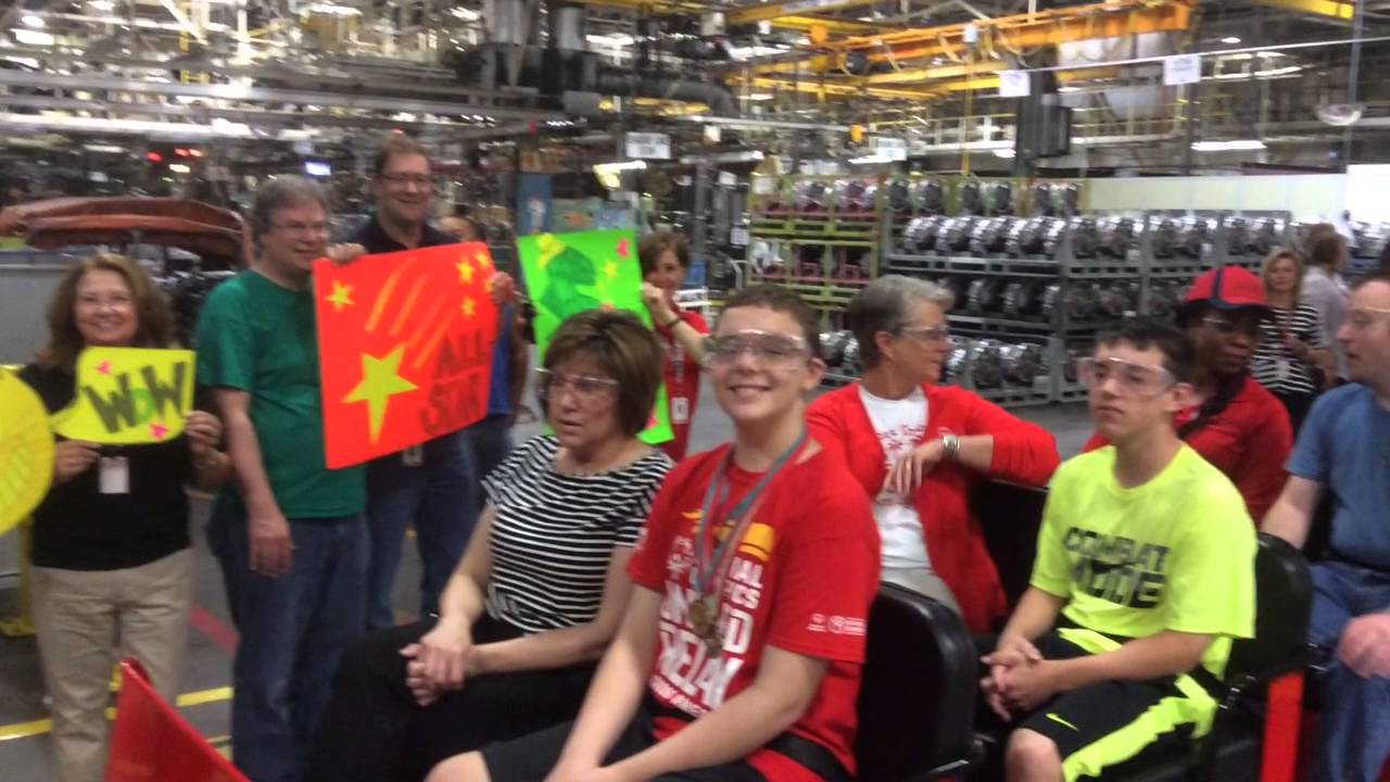 Special Olympians visit TMMK