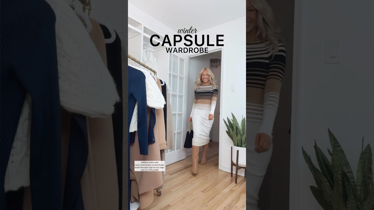 Capsule winter wardrobe ☃️❄️🧣