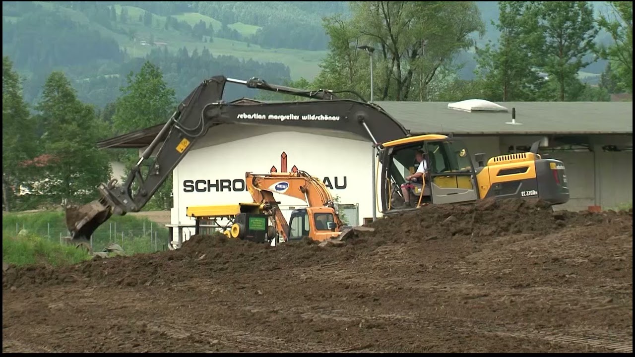 Hochwasserschutz Großache - Kössen - 3. Bauphase