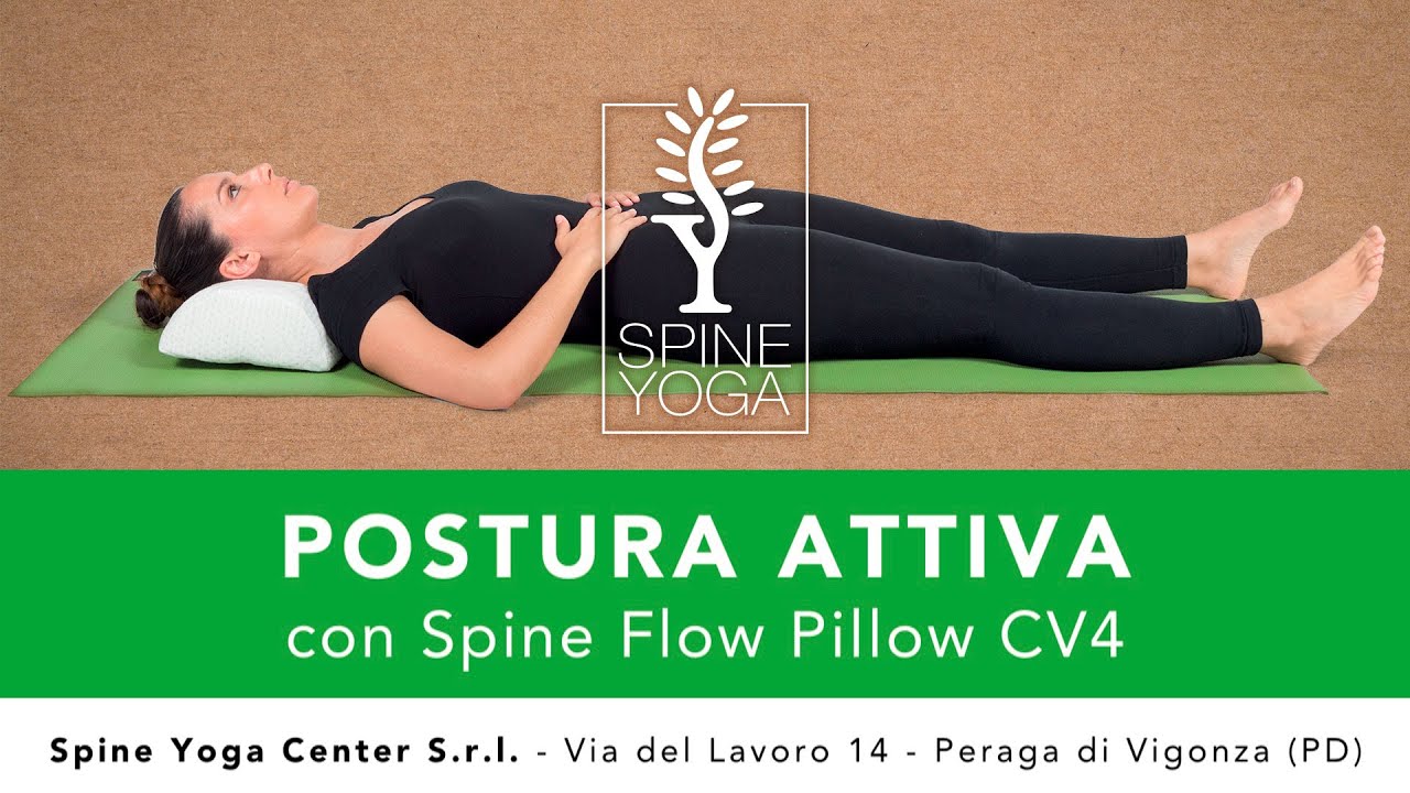 Pratica: Postura attiva e igiene vertebrale con Spine Flow Pillow CV4