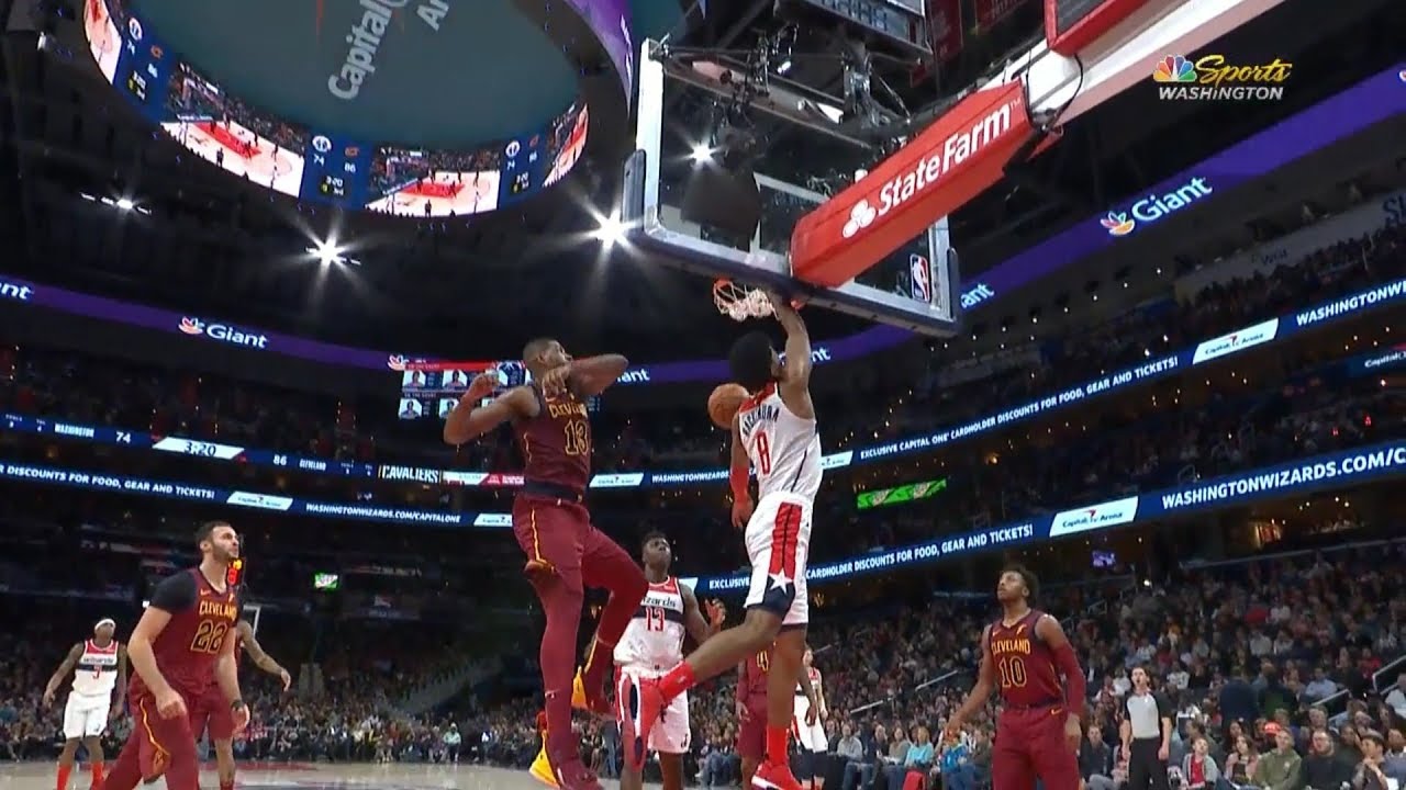 Rui Hachimura Highlights - Cavs at Wizards 11/8/19