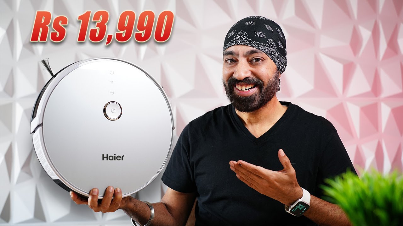 Cleaning Done Simple - Haier Robot Vacuum Cleaner For Just Rs 13,990 🔥