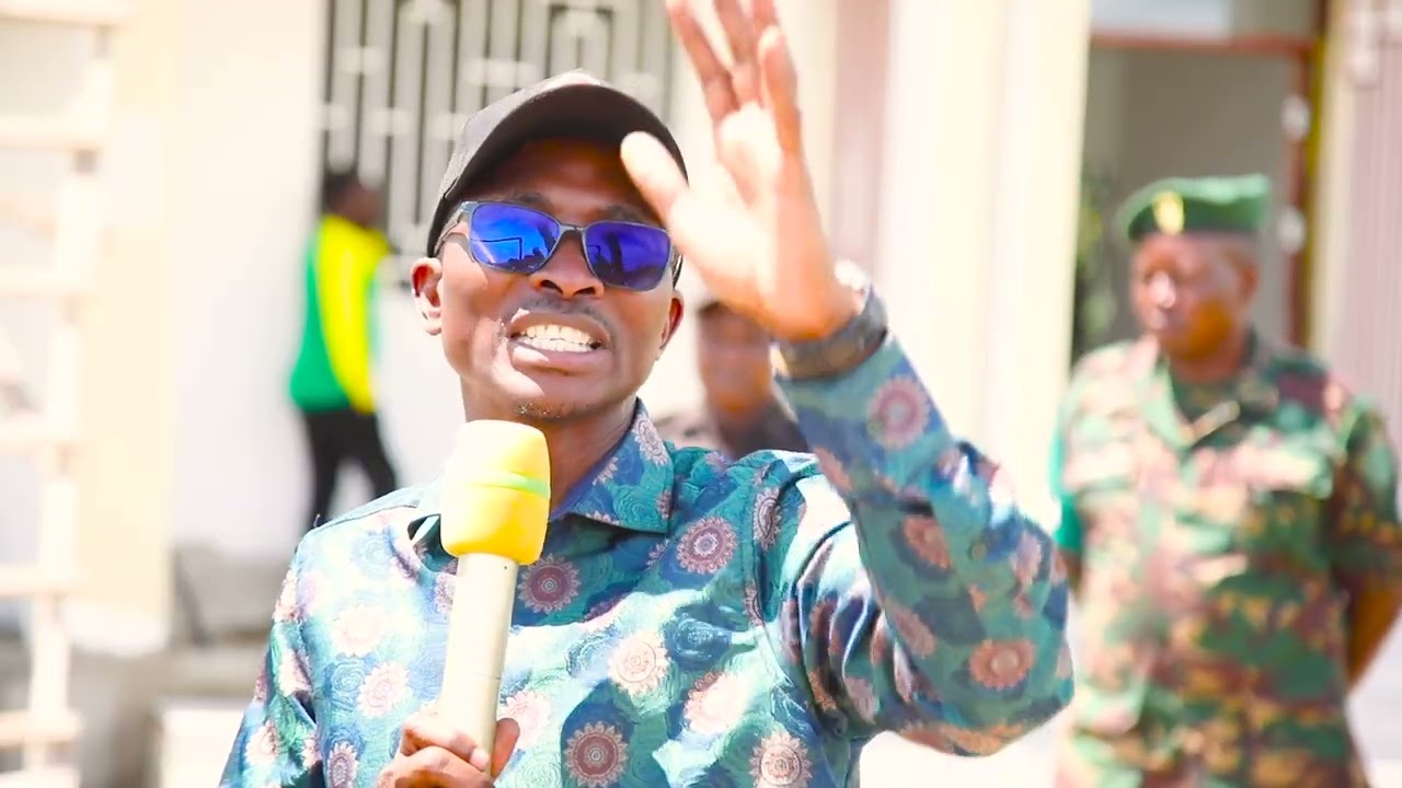 RC MAKAME APONGEZA MAENDELEO YA UJENZI WA SOKO LA MADINI WILAYANI SONGWE