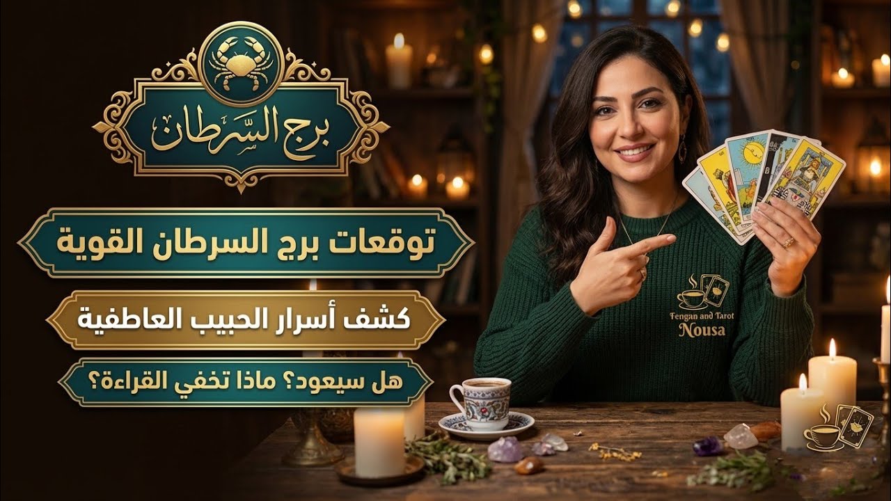 توقعات برج السرطان 🦀 احذر الطرف الثالث ⚠️ نجاح وترقية مؤكدة 📈 هدية غالية أوي جاية 🎁