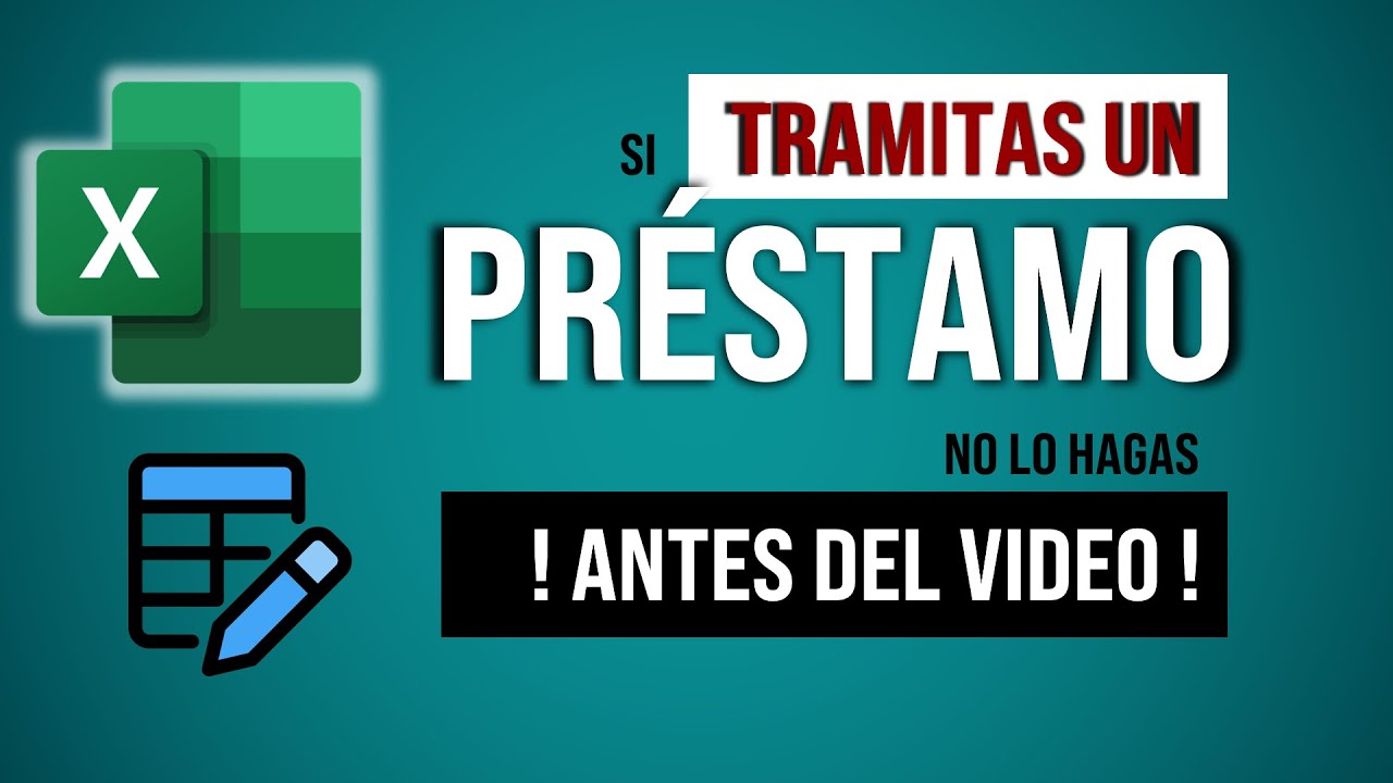 CONOCE ESTOS TIPS a la hora de sacar un PRÉSTAMO ¡Ahorraras mucho Dinero! 💰