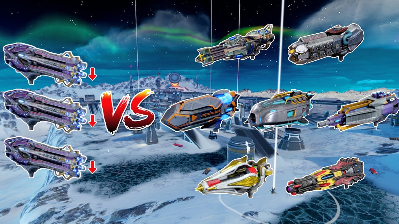 WR🔥Tonans[-35%Nerf] VS All Tier-4 Weapon Titan Weapon Comparisons |WAR ROBOTS|