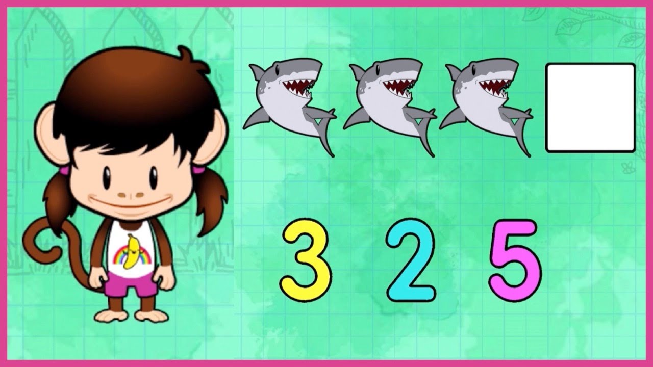 NEW Monkey Preschool Learning Gameplay #2 | Learn ABC, Colors, Letters, Numbers, Shapes, Patterns