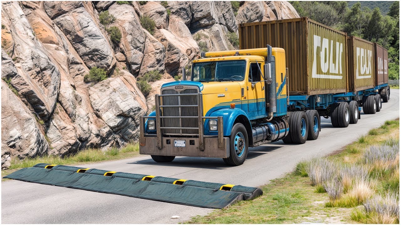 Trucks and Cars vs Speed Bumps #22 | BeamNGDrive | TBNG-Speed-Bump-Dio #trucks #vs #speedbumps