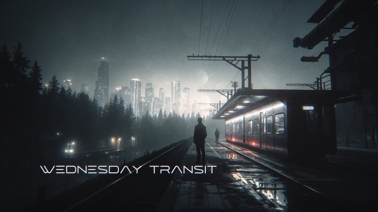 Wednesday Transit🔺A Cyberpunk Ambient Song For Those Who Travel Alone