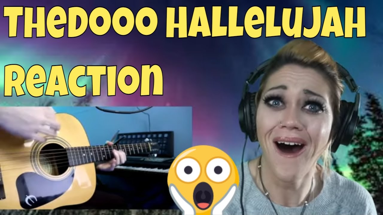 TheDooo Sings Hallelujah Reaction | Just Jen Reacts to TheDooo