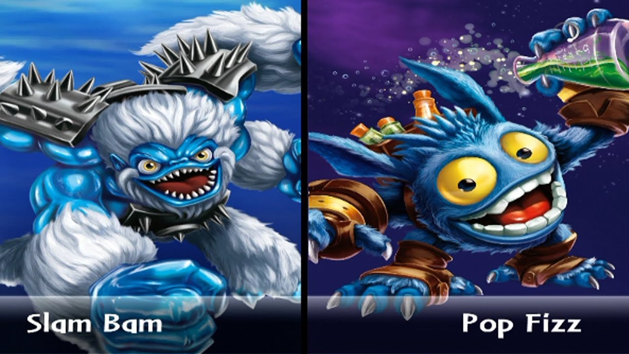 SKYLANDERS GIANTS - Pop Fizz VS.Slam Bam (VERSUS)