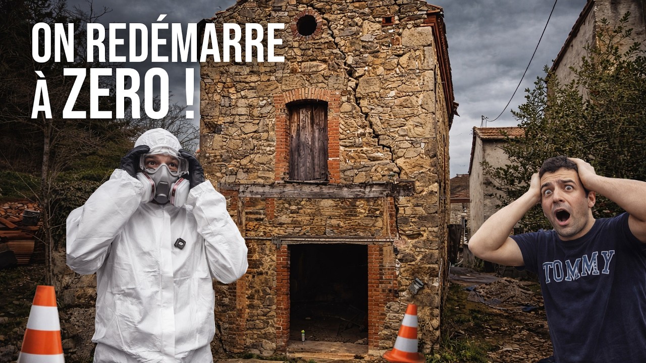 On repart de z&eacute;ro&hellip; cette grange est dans un &eacute;tat catastrophique !