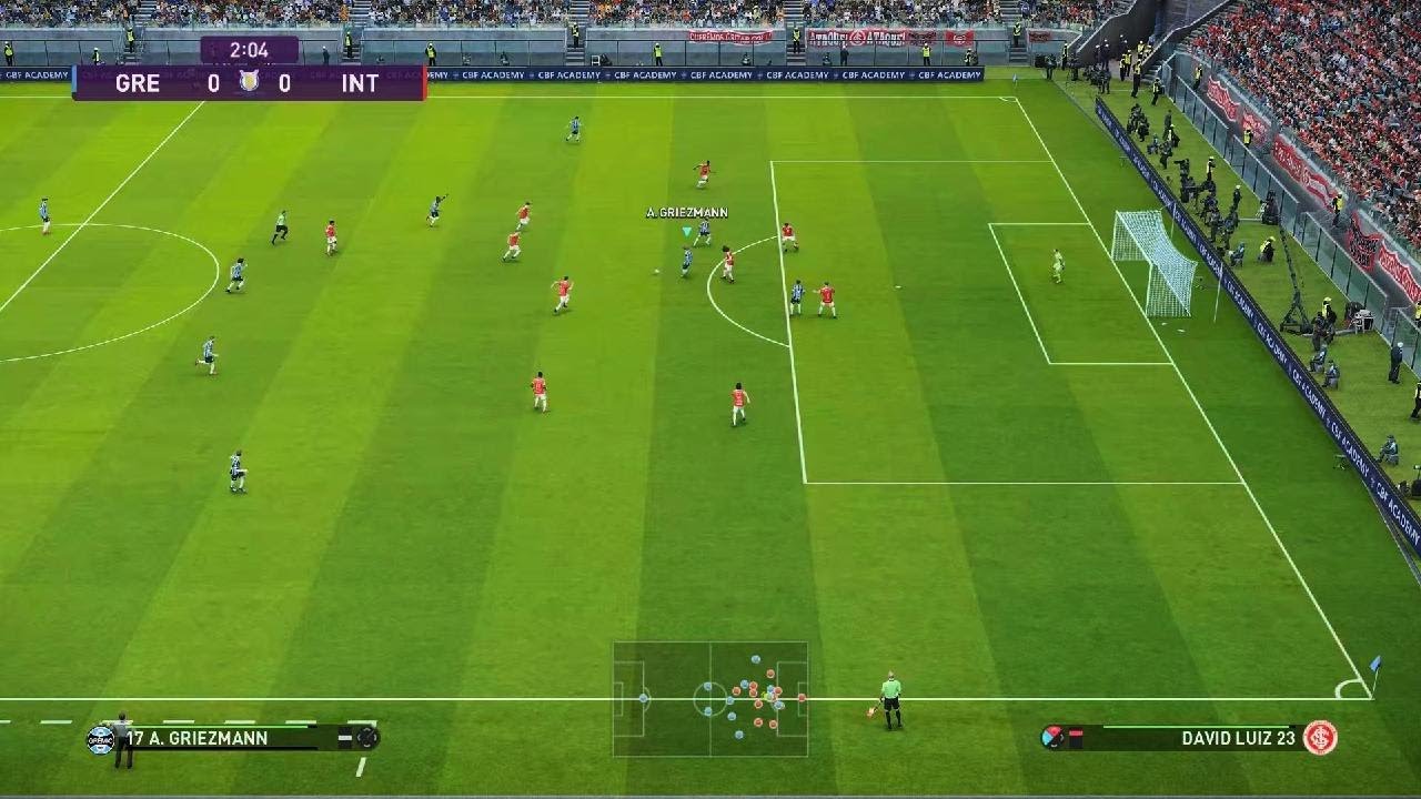 Pes 2020 Grêmio x Inter partida aleatória estrela