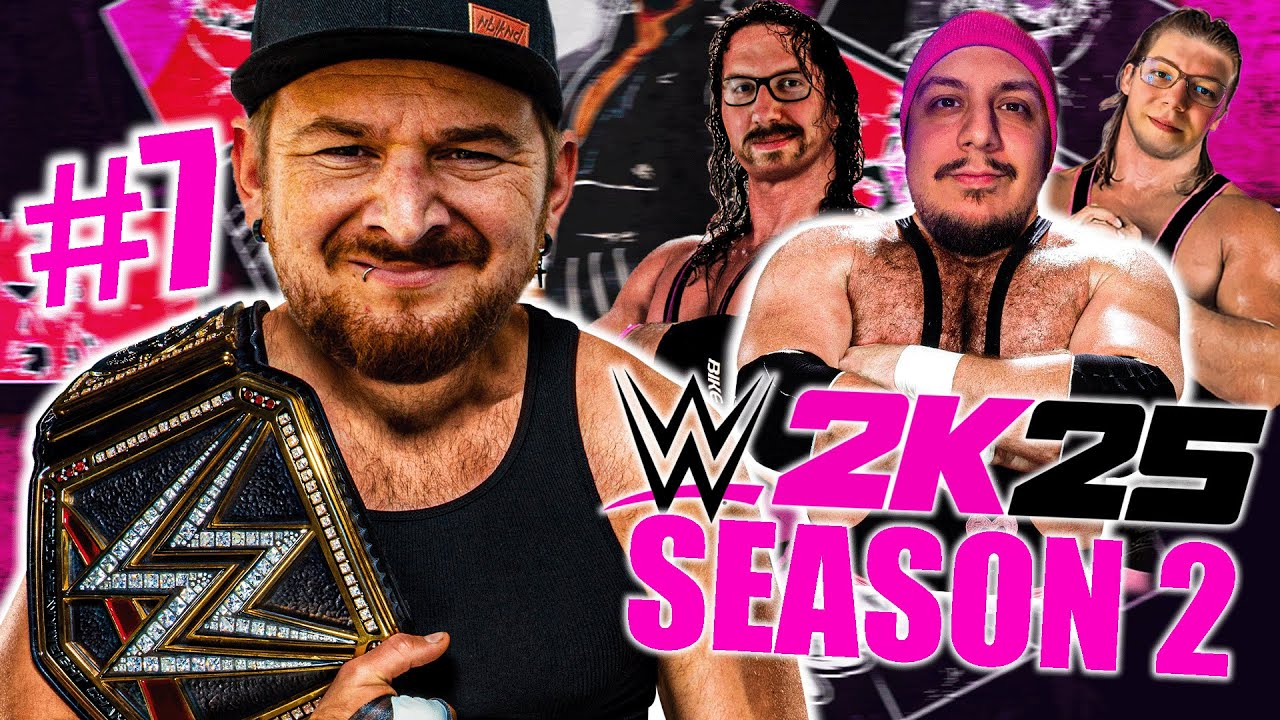 Vom JÄGER zum GEJAGTEN 😱SEASON 2 🤯 Wir gegen SLIVOOO , PANDA & TACTIX 🔥 WWE 2K25 GM MODE ONLINE #7