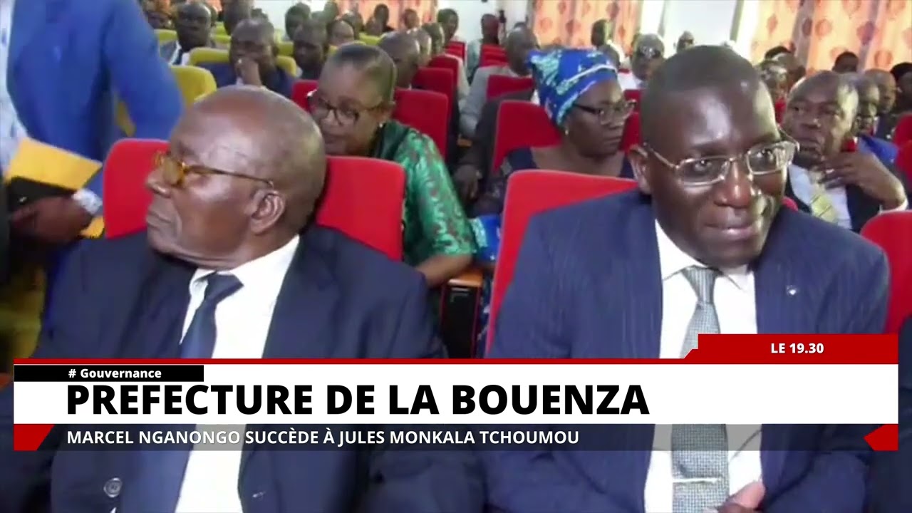 PASSATION DE SERVICE ENTRE JULES MONKALA TCHOUMOU ET MARCEL NGANONGO