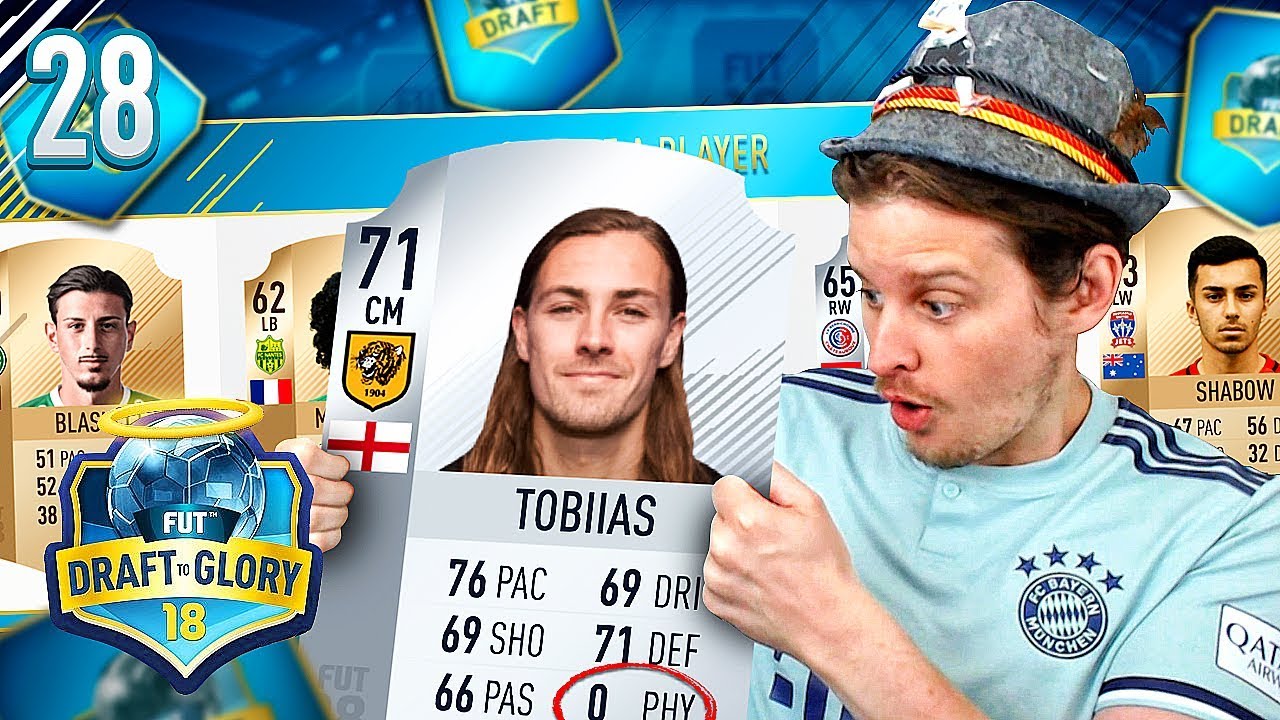 OMG THE WEAKEST TEAM IN FIFA FUT DRAFT CHALLENGE! DTG #27 FIFA 18 ULTIMATE TEAM