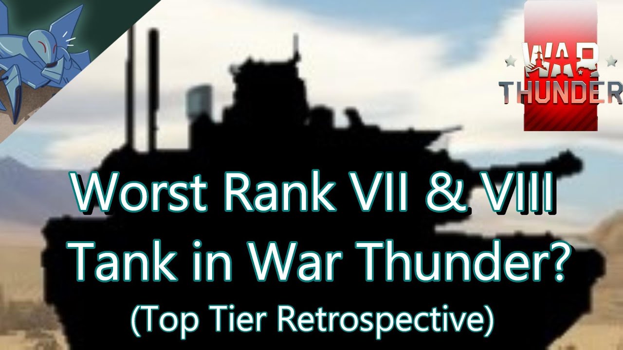 Worst Rank VII & VIII Vehicle in War Thunder? M1A2 Sep V2 Top Tier Retrospective