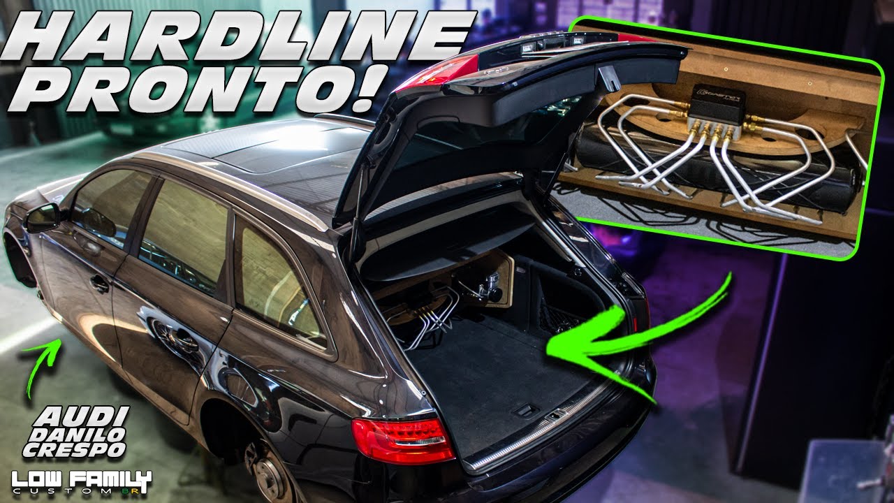 O HARDLINE DA AUDI DO @DaniloCrespo FICOU PRONTO EP.126 [ LOW FAMILY CUSTOM BR ]