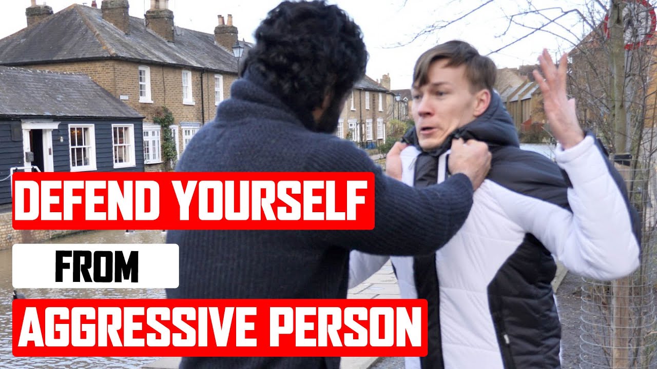 Defend yourself from aggressive person