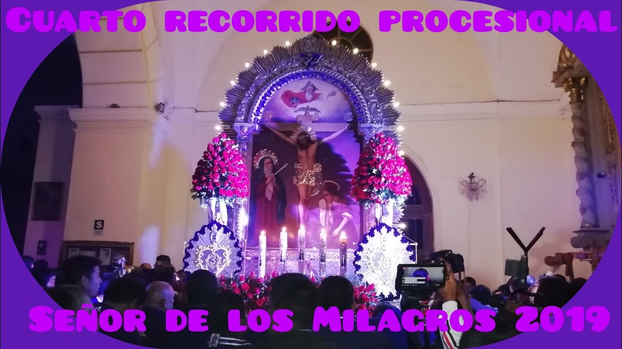 SEÑOR DE LOS MILAGROS | PROCESIÓN 4° DÍA | TRUJILLO 31-10-19 | SUCEDIÓ EN TRUJILLO - PERÚ