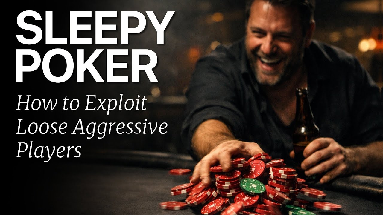 Fall Asleep to Poker Strategy: How to Exploit Loose Aggressive Players