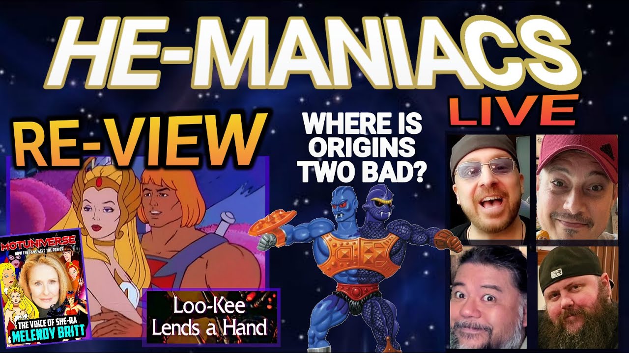 Let's Talk She-Ra and He-Man! He-Maniacs - Mega Jay Retro 📱