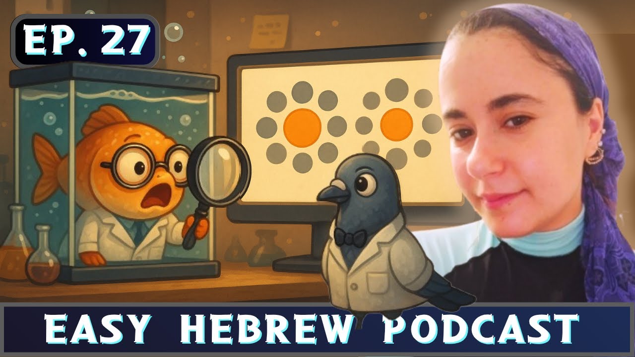 Ep. 27 – Learn Hebrew with optimistic news 🎉✨