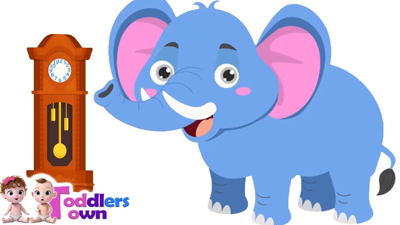 Hickory Dickory Dock | Nursery Rhymes & Kids Songs | Animated Cartoon for Kids | Toddlers Town
