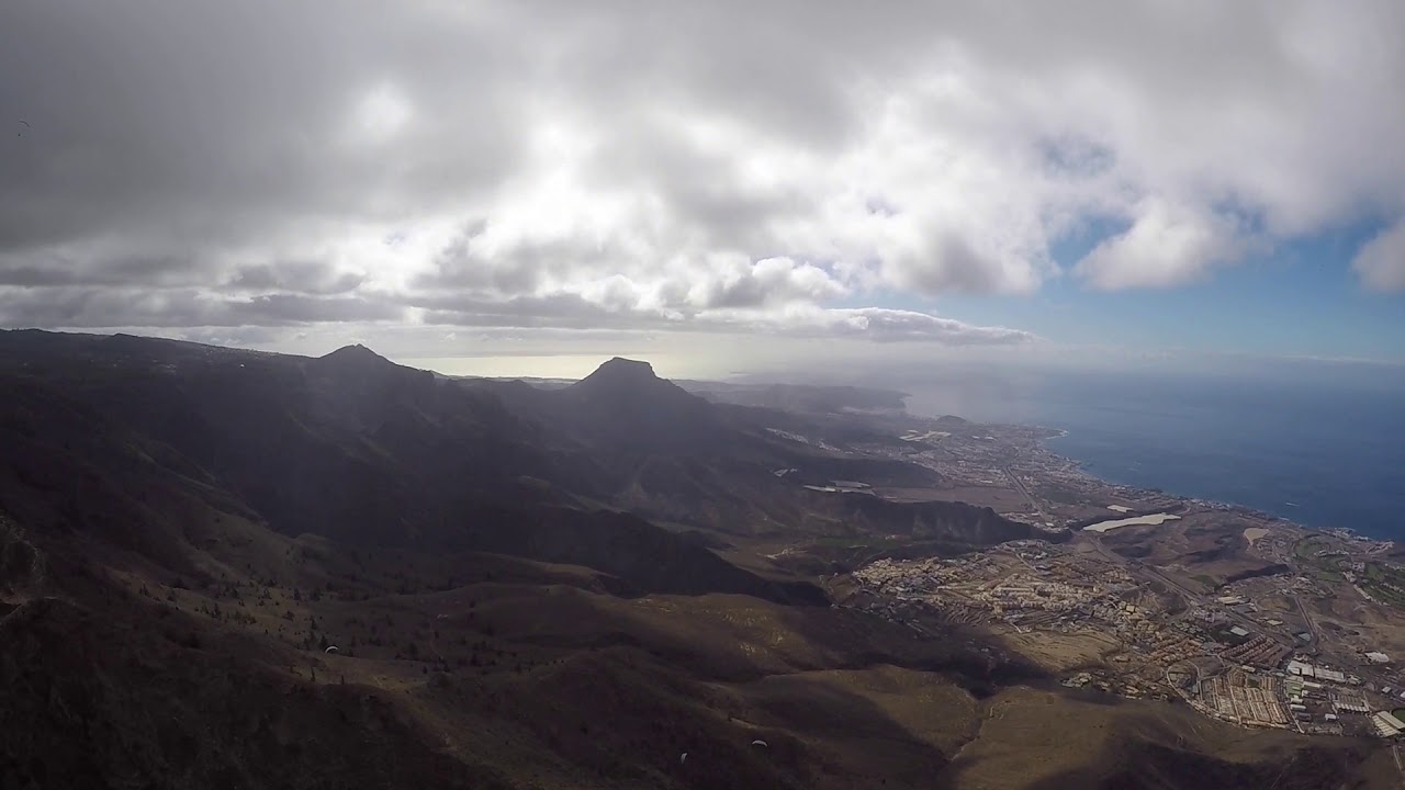 Paragliding Tenerife, Taucho