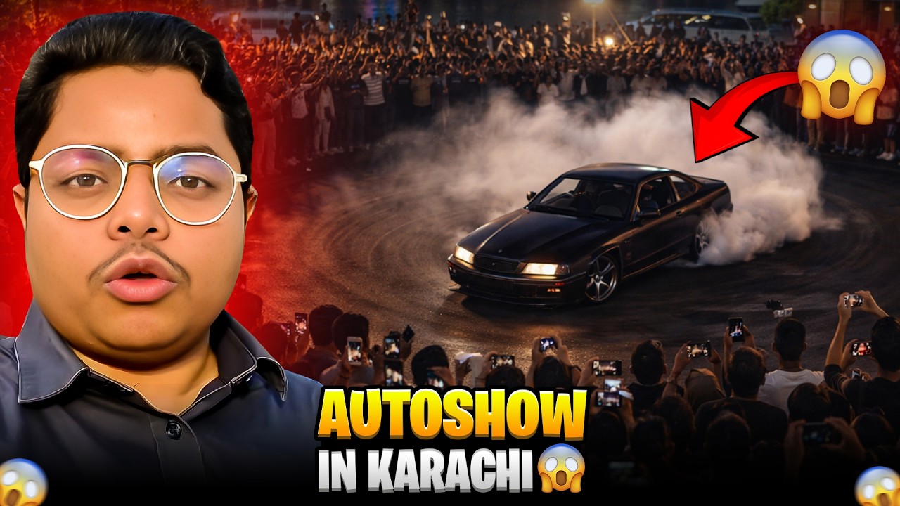 Car Drifting Dekh Kar Shock Ho Gaya 😱 | Auto Show In Karachi
