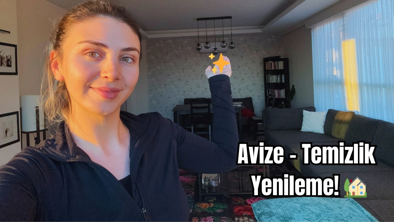 🏠✨ Evde Büyük Değişim Günü! Temizlik, Avize ve Halılarlar Yıkandı, Yenilenme ✨ Hepsi Bu Vlogda! ❤️