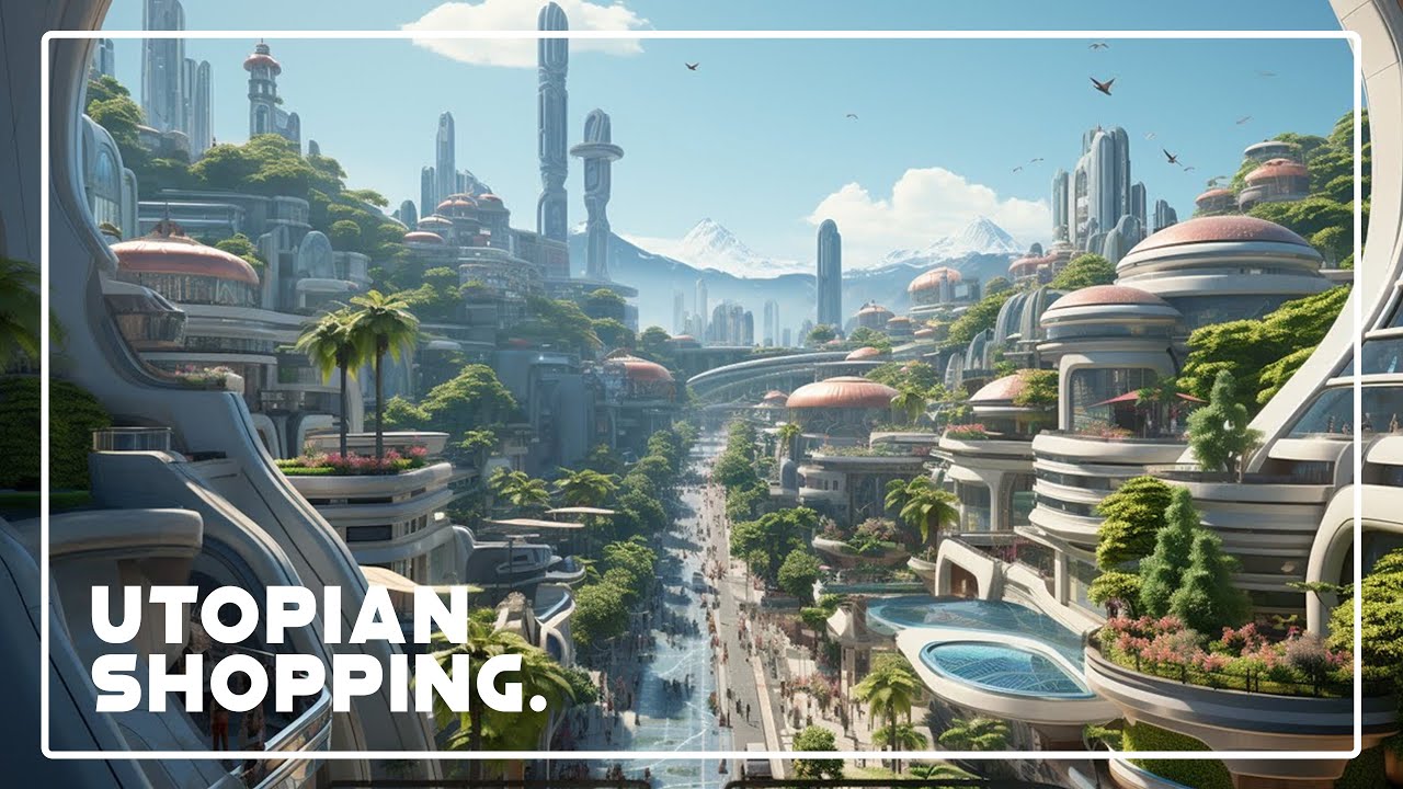 Utopian Shopping Trip - Chilled and euphoric synth based music [Relaxing & Atmospheric]
