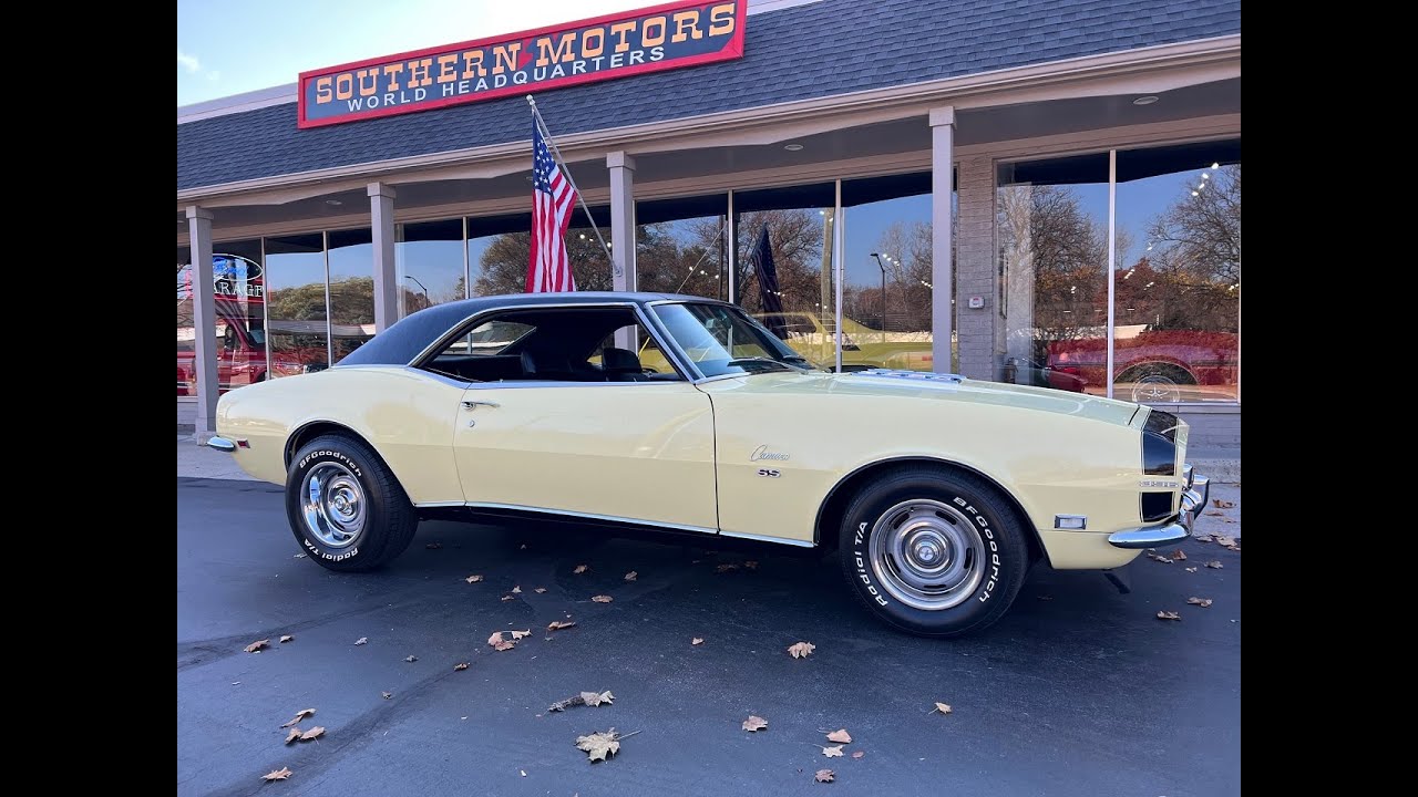 1968 Chevrolet Camaro SS $52,900.00