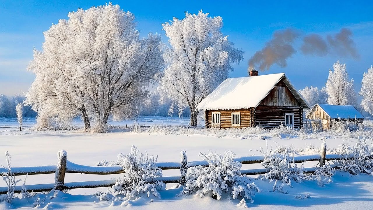 Relaxing, peaceful music, gentle instrumental music for calmness ❄️ Wonderful winter music