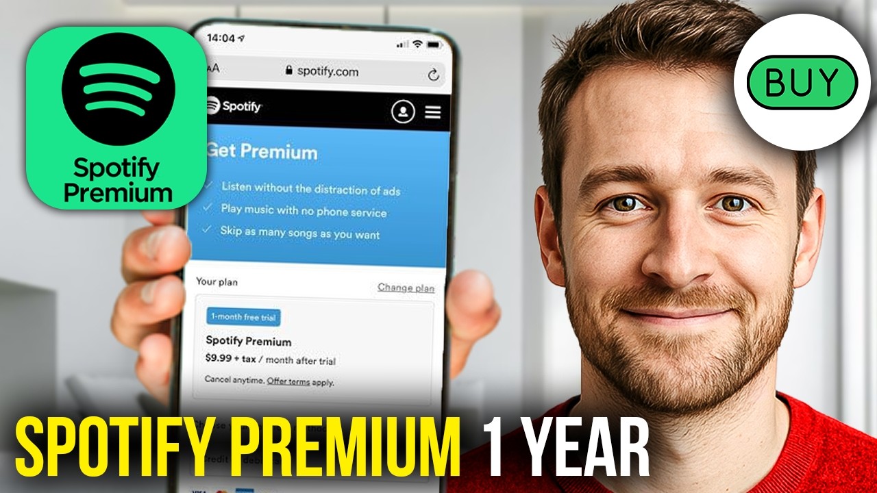 How To Buy Spotify Premium for 1 Year
