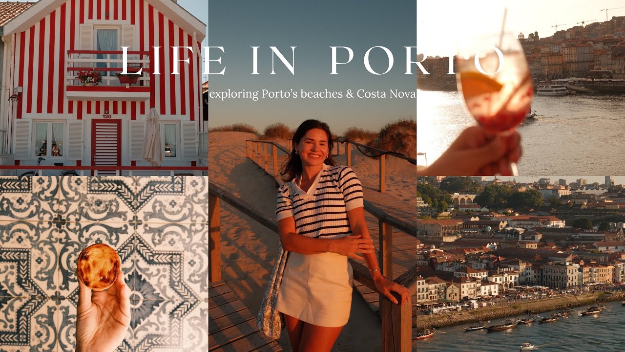 Porto & Costa Nova 🇵🇹 | Exploring Porto's coastal towns | remote work life, sunsets, and slow travel
