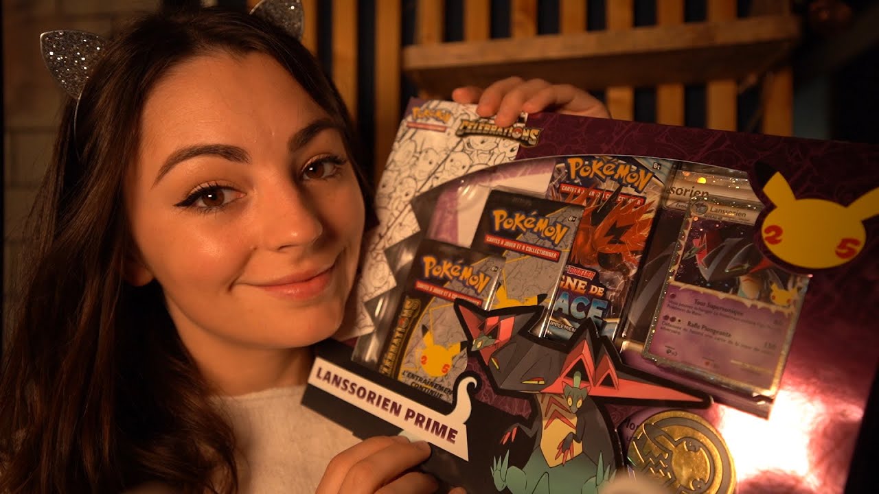 ♡ ASMR  - Ouverture Pokémon Collection Célébrations 25 ans ♡
