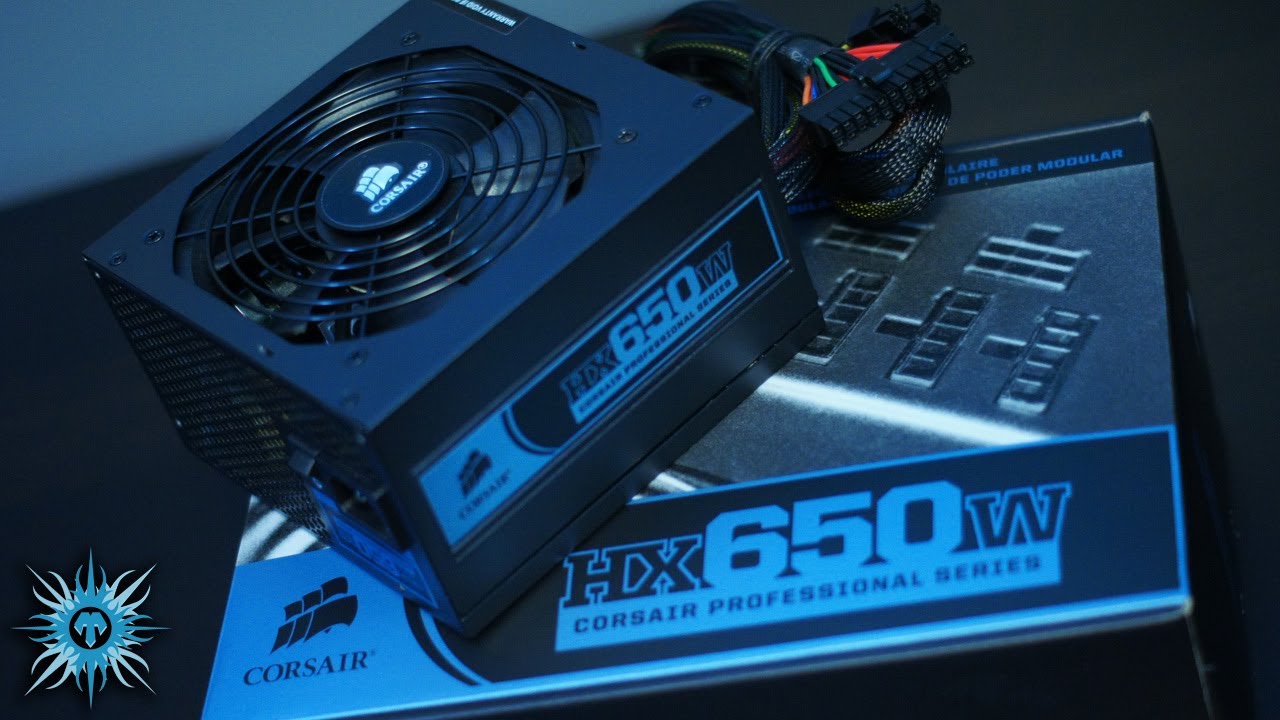 Corsair HX650 Unboxing & Overview