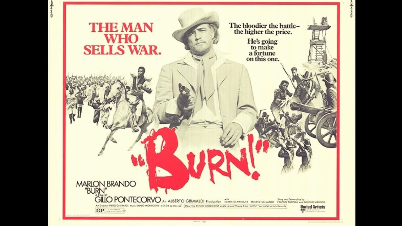 Queimada! (1969), com Marlon Brando, de Gillo Pontecorvo, filme completo e legendado em portugu&ecirc;s