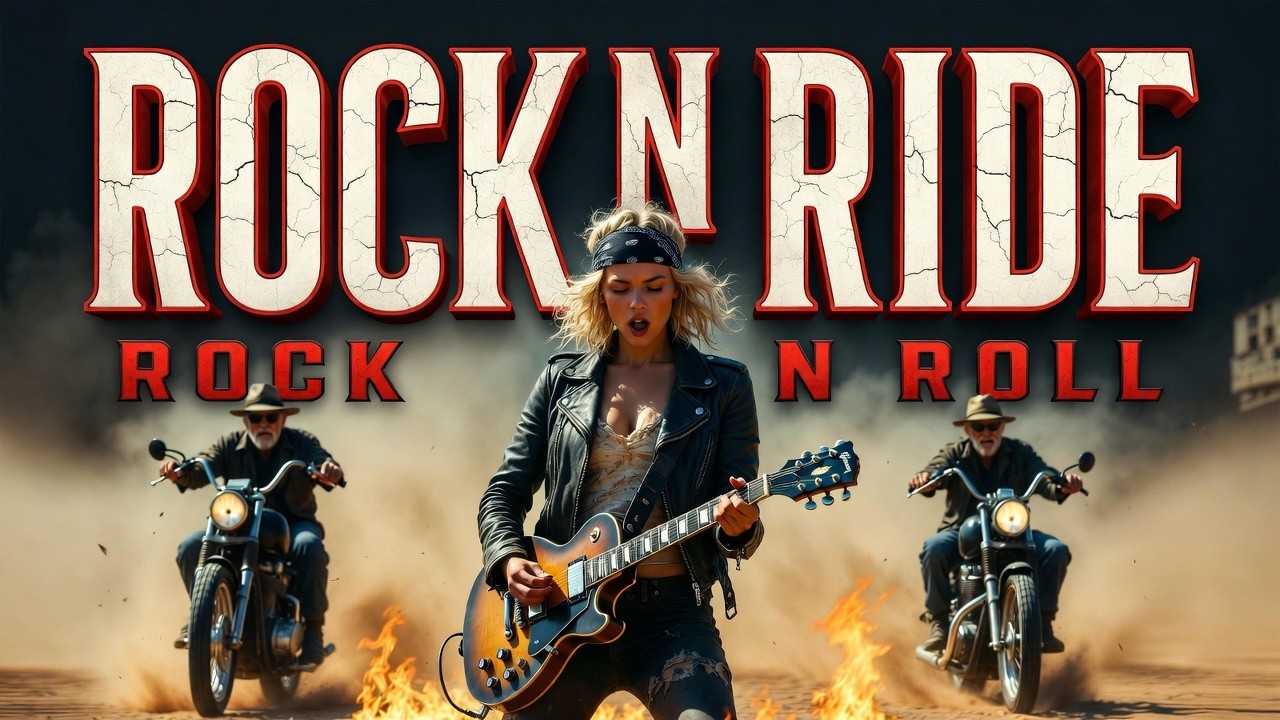 Best American Rock Music 🎸 Rock N Ride 🔥 Rebel Engines | Thunder on the Open Road