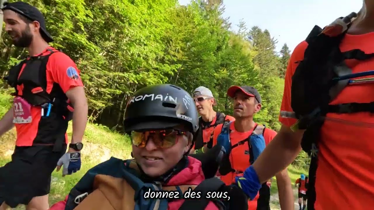 Trail du Mont d'Or en joëlette !